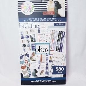The Happy Planner Let Your Heart Wander Sticker Book New